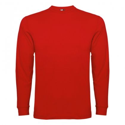 Червена мъжка блуза