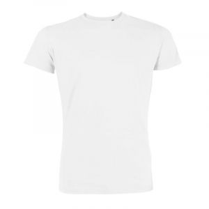 Бяла Мъжка тениска - Органичен памук
