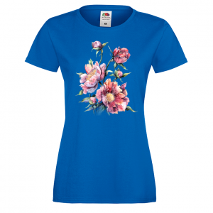 Цветна дамска тениска - Цветя 8