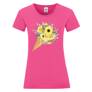 Цветна дамска тениска - Цветя 10