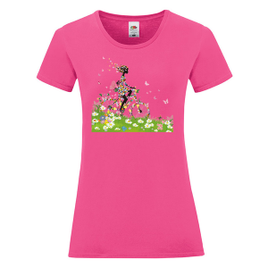 Цветна дамска тениска - Цветя 25