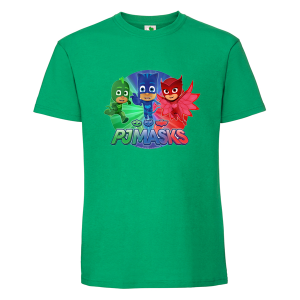 Цветна мъжка тениска- PJ Masks