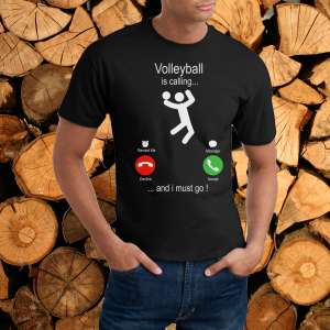 Мъжка тениска -  Волейбол