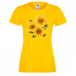 Дамска тениска - Цветя 9