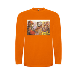 Оранжева  детска блуза - Хан Крум