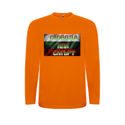 Оранжева  детска блуза - Свобода или Смърт