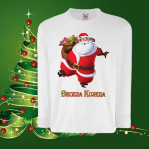 Детска коледна блуза Дядо Коледа