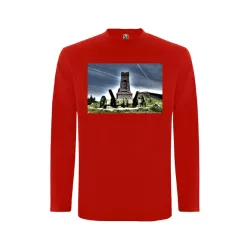 Червена  детска блуза- Шипка