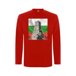 Червена  детска блуза- Шипка