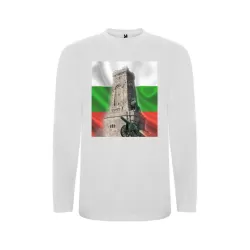 Бяла детска блуза- Шипка