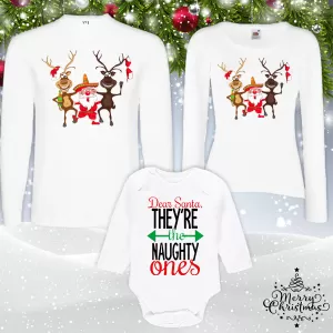 Коледен комплект- They are naughty