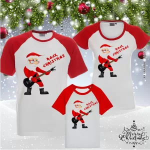 Комплект коледни тениски- Rock Christmas