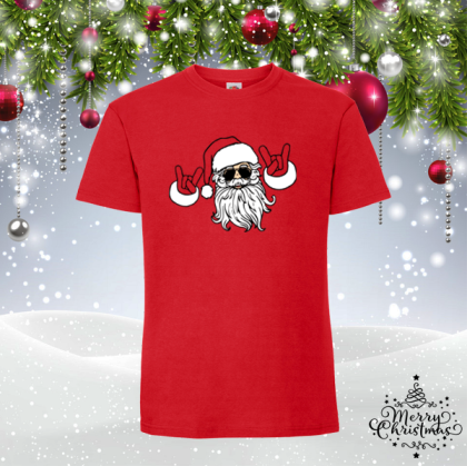 Забавна коледна тениска-  Дядо Коледа