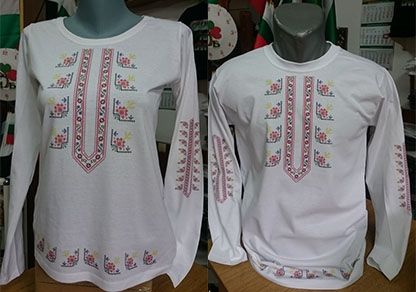 Комплект блузи с народни мотиви-вариант3