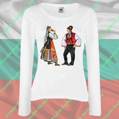 Дамска блуза с дълъг ръкав