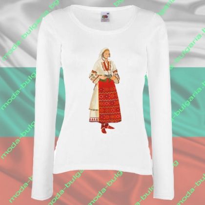 Дамска блуза с дълъг ръкав