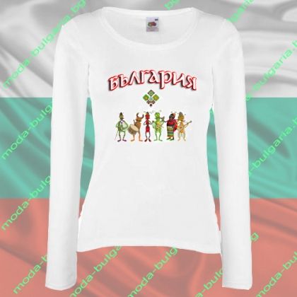 Дамска блуза с дълъг ръкав