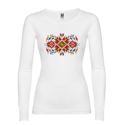 Дамска блуза с дълъг ръкав - Лазарки