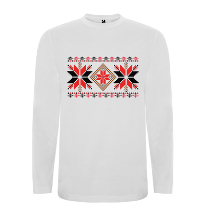 Детска  блуза с мотиви на шевици 