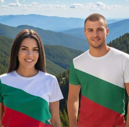 Тениска - трикольор