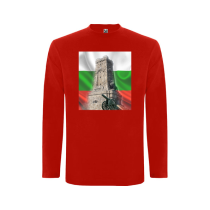 Червена  детска блуза- Шипка