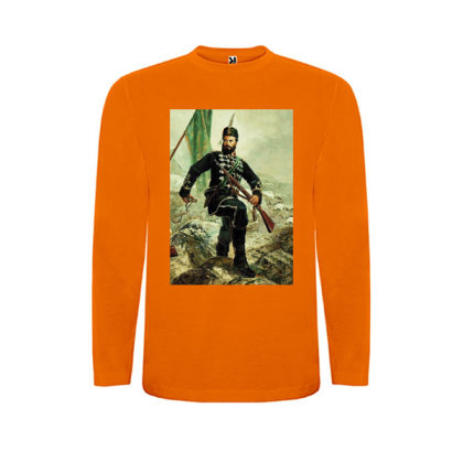 Оранжева детска блуза- Ботев