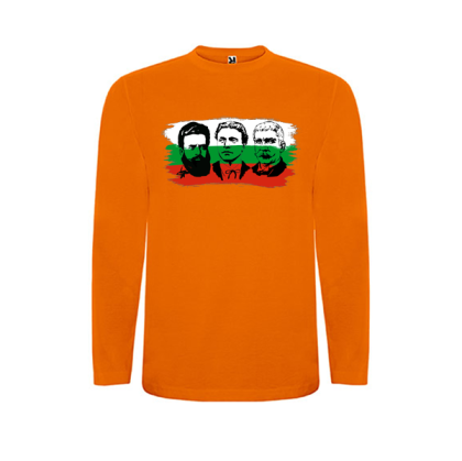 Оранжева детска блуза- България