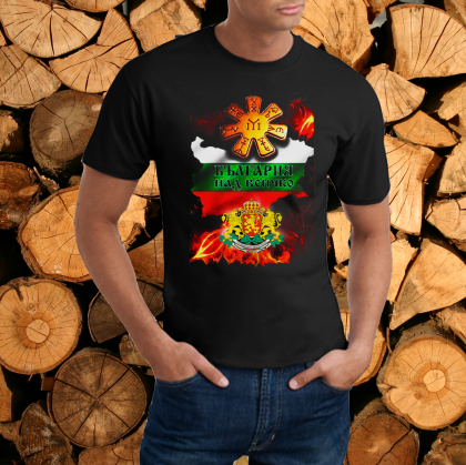 Тениска мъжка черна - Розета България