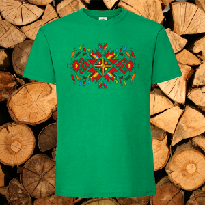 Мъжка зелена тениска- Лазарки