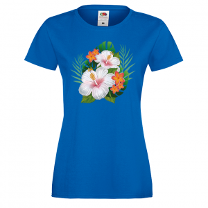 Цветна дамска тениска - Цветя 4