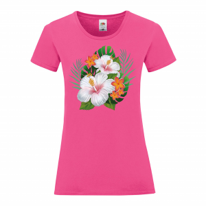 Цветна дамска тениска - Цветя 4