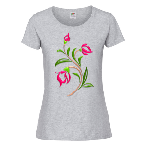Дамска тениска - Цветя 6
