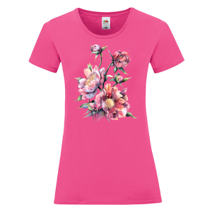 Дамска тениска - Цветя 8