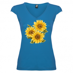 Дамска тениска -  Цветя 19