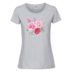 Дамска тениска - Цветя 23
