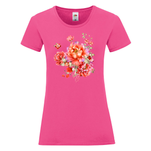 Дамска тениска - Цветя 27