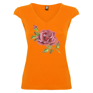 Дамска тениска -  Роза