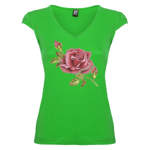 Дамска тениска -  Роза