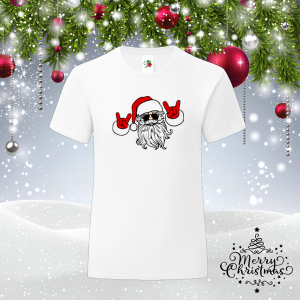 Мъжка коледна тениска - Дядо Коледа