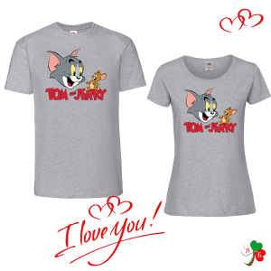 Комплект цветни тениски- Tom and Jerry