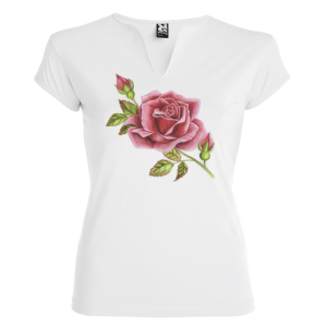 Дамска тениска  - Роза