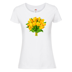 Дамска тениска - Цветя 12