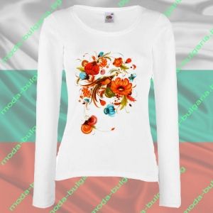 Дамска блуза с дълъг ръкав