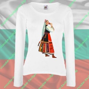 Дамска блуза с дълъг ръкав