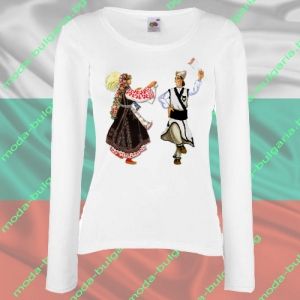 Дамска блуза с дълъг ръкав