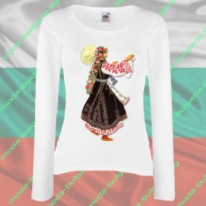 Дамска блуза с дълъг ръкав
