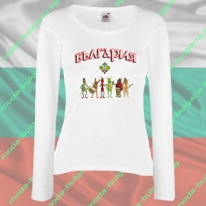 Дамска блуза с дълъг ръкав
