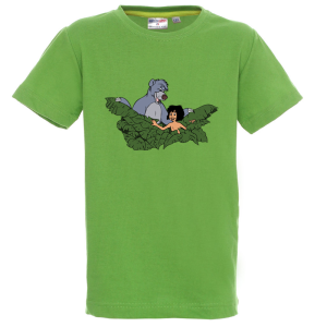 Цветна детска тениска- Маугли