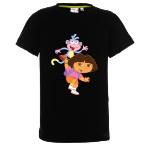 Цветна детска тениска- Дора и Ботичко
