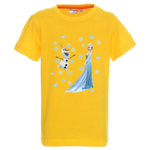 Цветна детска тениска- Замръзналото кралство, Елза